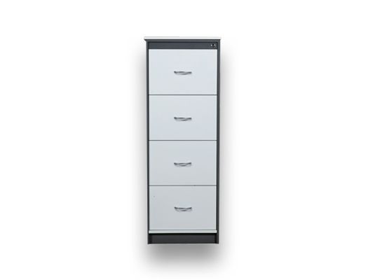 melamine desking datatrack3 filingcabinet